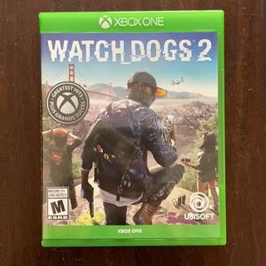 Watch dogs 2 XBOX one game